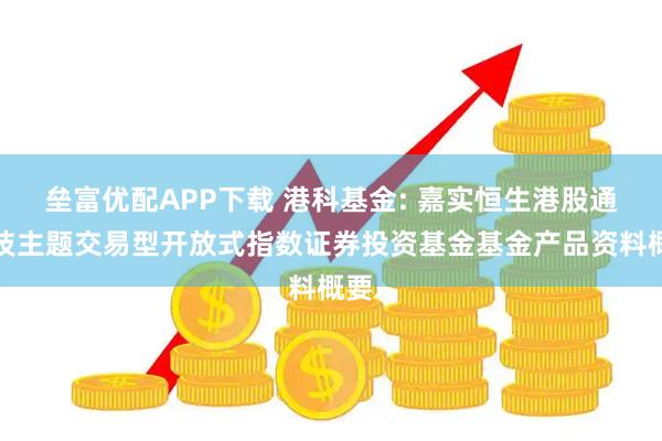 垒富优配APP下载 港科基金: 嘉实恒生港股通科技主题交易型开放式指数证券投资基金基金产品资料概要